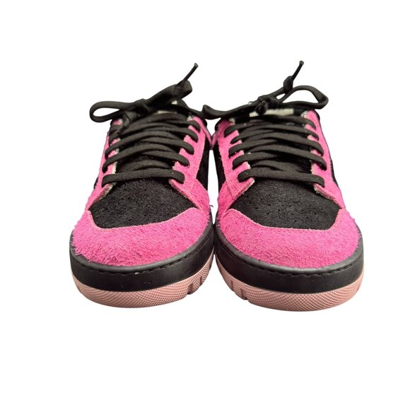 P448 Mason Women's Colorblock Suede Low Top Sneaker Pink/Black, Size 38 NWOB - Picture 4 of 9